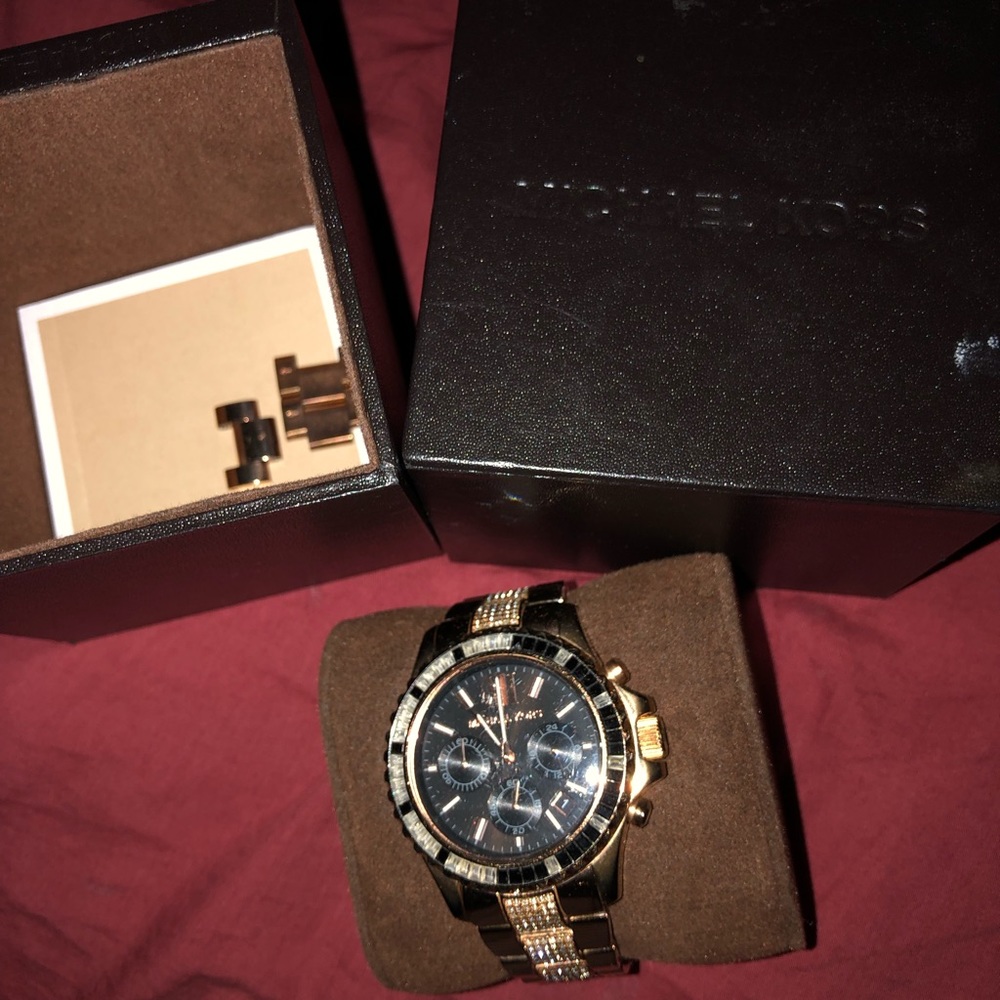 Rose Gold MK watch